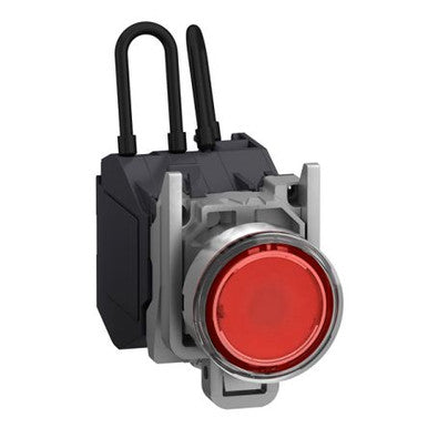 Haz Loc- Ptt Pilot Light 24 240V Red Rohs Compliant: Yes |Schneider Electric XB4BW24BM5GEX - XB4BW24BM5GEX