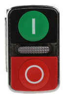 Pushbutton Switch, SPST, Momentary, 0.55A, 125VDC, Screw Terminal, Panel Mount - XB4BW73731M5