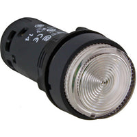 Pushbutton, groping, waistband round, front ring black, mounting Ø 22 mm, XB7NW37G1 - XB7NW37G1