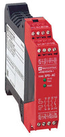 Electromechanical Relay 24VDC 24VAC 6A 3PST-NO(99x22.5x114)mm DIN Rail Safety Relay - XPSAC5121P