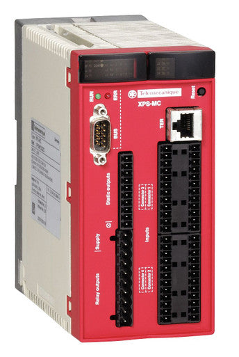 Preventa XPS-MC Safety Controller, 32 Inputs, with CANOPEN | Telemecanique Sensors XPSMC32ZC - XPSMC32ZC
