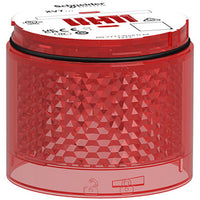 Schneider Light Module, Harmony XVB7 Modular Tower Light, Red, Ø70MM, Steady, Colored Lens - XVB7C24