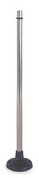 Mounting foot with tube, black, (Ø x L) 25 x 800 mm, for Harmony XVB, XVBZ04 - XVBZ04