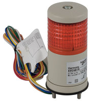 Tower Light Assembly, 24V, Red, 40 mm Dia., 100 1/2 mm Height, LED - XVC4B1K