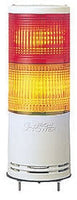 Light Tower, Lamp, Protected Led, 40MM, Steady, 24VAC/DC, Lights: 2, Rd Og | Schneider Electric XVC4B2K - XVC4B2K