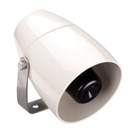 Audio Siren 80mA 120VAC 106dBA Wire Lead Screw Mount - XVS10GMW