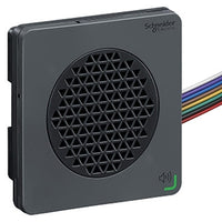 Editable Voice Alarm, 0-89 Db, 72MM Din Rail, 12-24 VDC, Black, PNP, Harmony - XVSV7BBP
