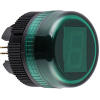 Digital Display Head, 22MM, Green, 30VDC; - ZA2VA03