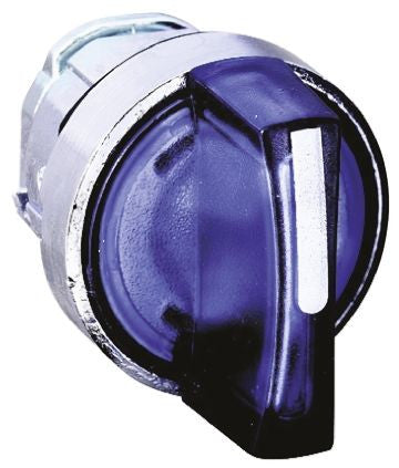 3POS Illum Spring Ret Selector Blue Rt | Schneider Electric ZB4BK1863 - ZB4BK1863