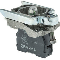 Red Light Block With Body/fixing Collar, Integral Led, 230-240VAC - ZB4BVM4
