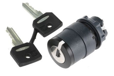 Switch Access Round Operating Head Key Selector Switch - ZB5AG4