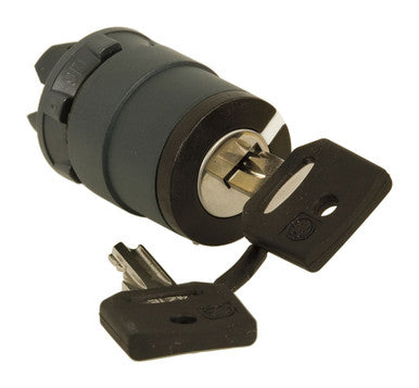 Selector Switch Head, 22MM, 2-POS, Spring Return, Ronis 421E, Harmony XB5 Series - ZB5AG612