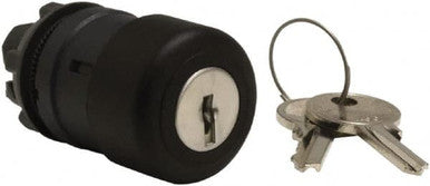 Pushbutton, waistband round, black, front ring black, mounting Ø 22 mm, ZB5AS72 - ZB5AS72
