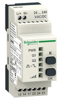 Programmable Receiver, 24-240V, 2 Relay Out, 2 Button, 6 Led, Harmony XB4 Series - ZBRRD