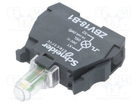 Light Block, Harmony XB4, Harmony XB5, Flashing, For Head 22MM, Universal Led - ZBV18B1