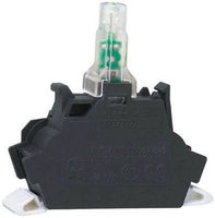 Green Light Block For Head Integral Led 12V Spring Clamp Terminals - ZBVJ35