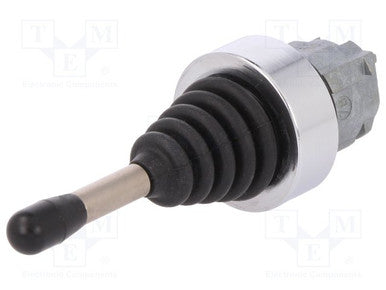 Harmony joystick hoved i metal med 4 retninger og fjeder-retur til midt (5 positioner) - ZD4PA24