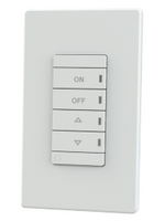 Aesthetic Switch-Pod, Sensorswitch Air, Raise/Lower Dimming, 347V, White