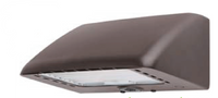 LED Cut Off Wallpack - Watt Selectable 95W/76W/57W/38W - 13800 Max Lumens - Color Selectable 30K/40K/50K - 120-277V - Bronze Finish - With Integrated Photocell
