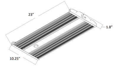 Linear LED High Bay Light, 10