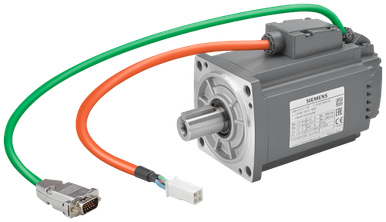 SIMOTICS S-1FL6 Operating voltage 230 V 3 AC PN=1 kW NN=3000 rpm - 1FL6044-2AF21-1LB1