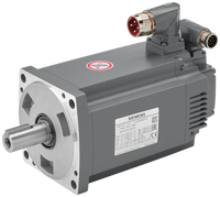SIMOTICS S-1FL6 Operating voltage 230 V 3AC PN=1.5kW NN=3000 rpm - 1FL6052-2AF21-2LH1