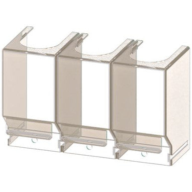 Accessory for 3KC4, 3KC8 Terminal covers 1-pole for 630 A contains 3 units - 3KC98043