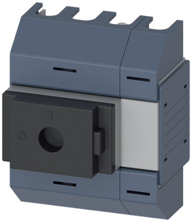 Load-break switch, Rotary actuator, 4 pole, 16 A, 750 V, (W x H x D) 83 x 100 x 73 mm, screw mounting/DIN rail - 3KD0140-2KG20-3