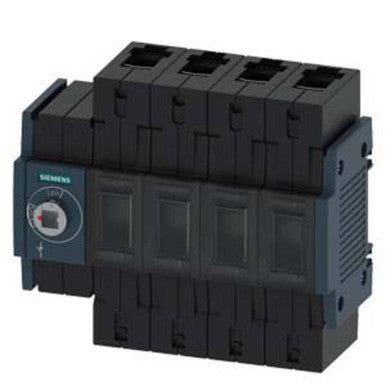 Switch Disconnector 125 A, Size 2, 4-POLE Front Operating Mechanism Left Basic Unit Without - 3KD3240-2NE10-0