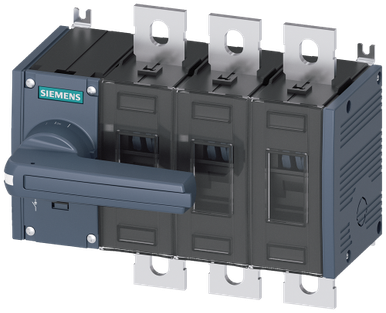 Switch Disconnector, 400A, Size 3, 3 Pole, W/front Operating Mechanism - 3KD4232-0PE10-0