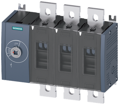 SWITCH DISCONNECTOR 800 A, SIZE 4, 3-POLE FRONT OPERATING MECHANISM LEFT BASIC UNIT WITHOUT - 3KD4830-0QE10-0
