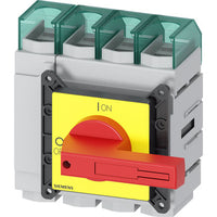 MAIN SWITCH 4-POLE FRONT MOUNTING IU=250 - 3LD2405-1TL13