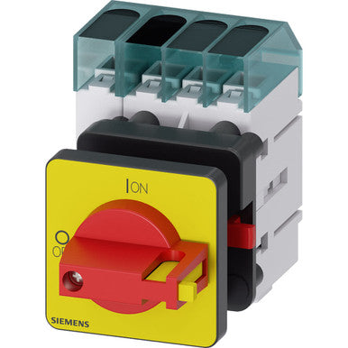 Load disconnector 3LD3 Iu 63 A Main switch 3-pole + N Rated operating - 3LD3450-0TL13