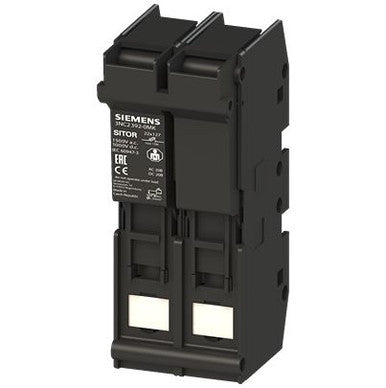 SITOR fuse holder 22x 127 63 A 1500 V AC/1000 V DC 2-pole - 3NC2392-0MK