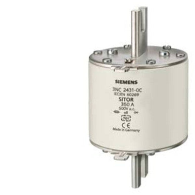 Electric Fuse, 250A, 690VAC, 440VDC, 50A (IR), Inline/holder, NH3 - 3NC8427-0C