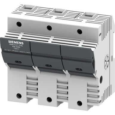 Fuse Holder, 3-P, 30A, 600V, Class J Fuse - 3NW7531-5HG