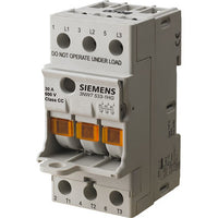 Sentron, Fuse Holder, Class Cc, 3-POLE, in: 30 A, Un AC: 600 V, Compact Version, Use Within - 3NW7533-1HG
