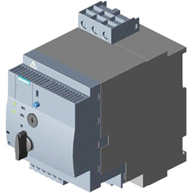 Reversing IEC Magnetic Motor Starter, No Enclosure NEMA Rating, 24V AC/DC, 3 Poles, 2NO - 3RA62501AB32