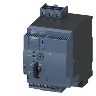 Reversing IEC Magnetic Motor Starter, No Enclosure NEMA Rating, 24V AC/DC, 3 Poles, 2NO - 3RA62501EB32