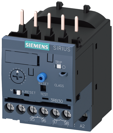 Electronic Overload Relay, 1-4A, 690Vac - 3RB30161PB0