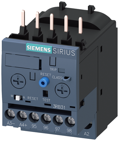 Overload Relay, 1NC/1NO, 3 A Min current, 12 A Max current, 690V AC - 3RB31134SB0
