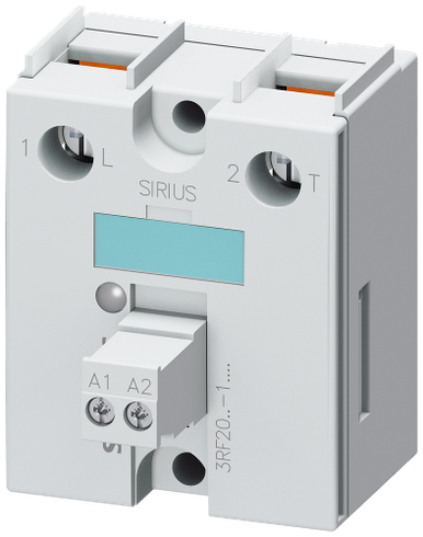 Siemens 3RF2090-1AA06, Solid State Relay,Sirius Sc 1 Pole 90 Amps At 400 Vac To 600 Vac 24 Vdc Coil Screw Terminals 45 Mm Relay Width Zero Switching UL File E143112 In Vol.1 Sec.8 - 3RF2090-1AA06