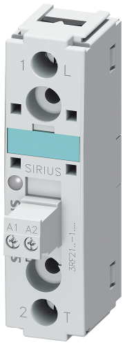 Siemens 3RF2130-1AA06, Solid State Relay,Sirius Sc 1 Pole 30 Amps At 400 Vac To 600 Vac 24 Vdc Coil Ring Cable Terminals 22.5 Mm Relay Width Zero Switching UL File E143112 In Vol.1 Sec.8 - 3RF2130-1AA06