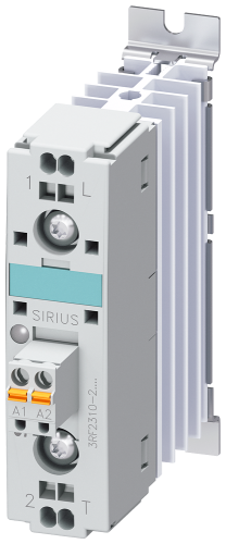 Siemens 3RF2310-2AA24, Solid State Contactor,Sirius Sc 1 Pole 10 Amps At 230 Vac To 460 Vac 110 Vac To230 Vac Coil DIN Rail Or Panel Mount Spring - 3RF2310-2AA24