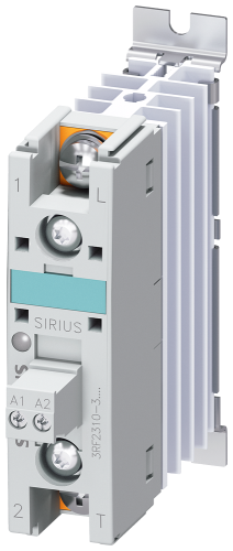 Siemens 3RF2310-3AA06, Solid State Contactor,Sirius Sc 1 Pole 10 Amps At 400 Vac To 600 Vac 24 Vdc Coil DIN Rail Or Panel Mount Ring-Cable Terminals - 3RF2310-3AA06