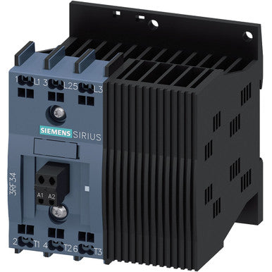 Solid-state contactor 3-phase 3RF3 AC 53 / 16 A / 40 Degrees C 48-480 V / 24 V DC - 3RF34162BB04