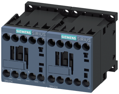 Contactor relay, latched, 4 NO, 230 V AC, 50 / 60 Hz, Size S00, screw terminal - 3RH24401AP00