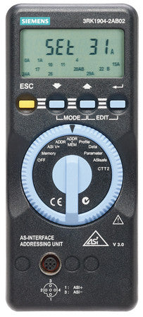 AS-I addressing unit [Siemens] 3RK1904-2AB02 AS-I addressing unit 4011209878198 - 3RK19042AB02