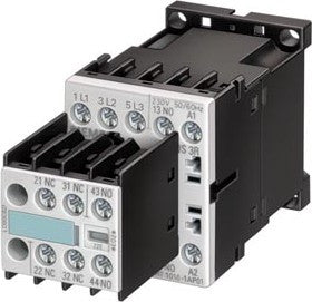 Siemens Contactor S00 7A 24VDC 2NO/2NC Fix Auxiliary - 3RT1015-1BB44-3MA0