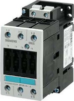 Siemens Power contactor, AC-3 50 A, 22 kW - 3RT10361AU00